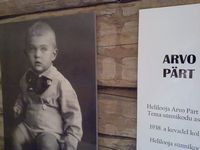 Foto Arvo Pärdist KG galeriis