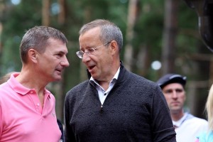 Andrus Ansip ja Toomas H Ilves Reformierakonna suvepäevadel