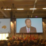 ÜRO peasekretär Ban Ki-Moon IPU 125 assamblee avamisel Bernis