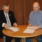 Türi arengu lepet allkirjastavad Raivo Pink ja Jaan Arvola