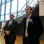 Õiguskantsler Indrek Tederiga finaali jälgimas
