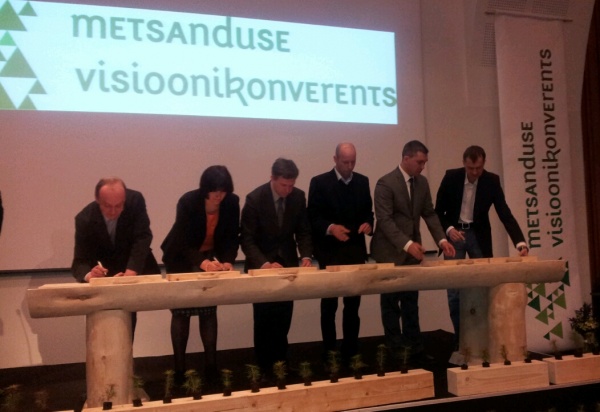 Metsa majandamise hea tava allkirjastamine 19.aprillil 2013