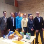 RE võistkond Kalle Palling, Tõnis Kõiv, Urve Tiidus, Kristen Michal.
