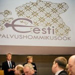 Pr Ester Tuiksoo ja hr Lauri Luik olid seekordse palvushommikusöögi juhtideks.