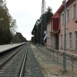 Kiisa jaamahoone oli kurvemas seisus kui perroon