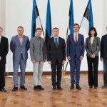 Traditsiooniline ühisfoto Valges saalis, autor E.Peinar