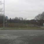 Taamal palliplats ja paistavad ka jäätmekonteinerid