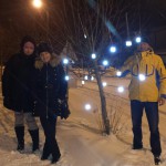 Aruheina helkuripuu ehitud abiliste Kadri ja Triinuga
