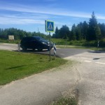 Aeglane tõstetud ristmiku ületamine on turvaline